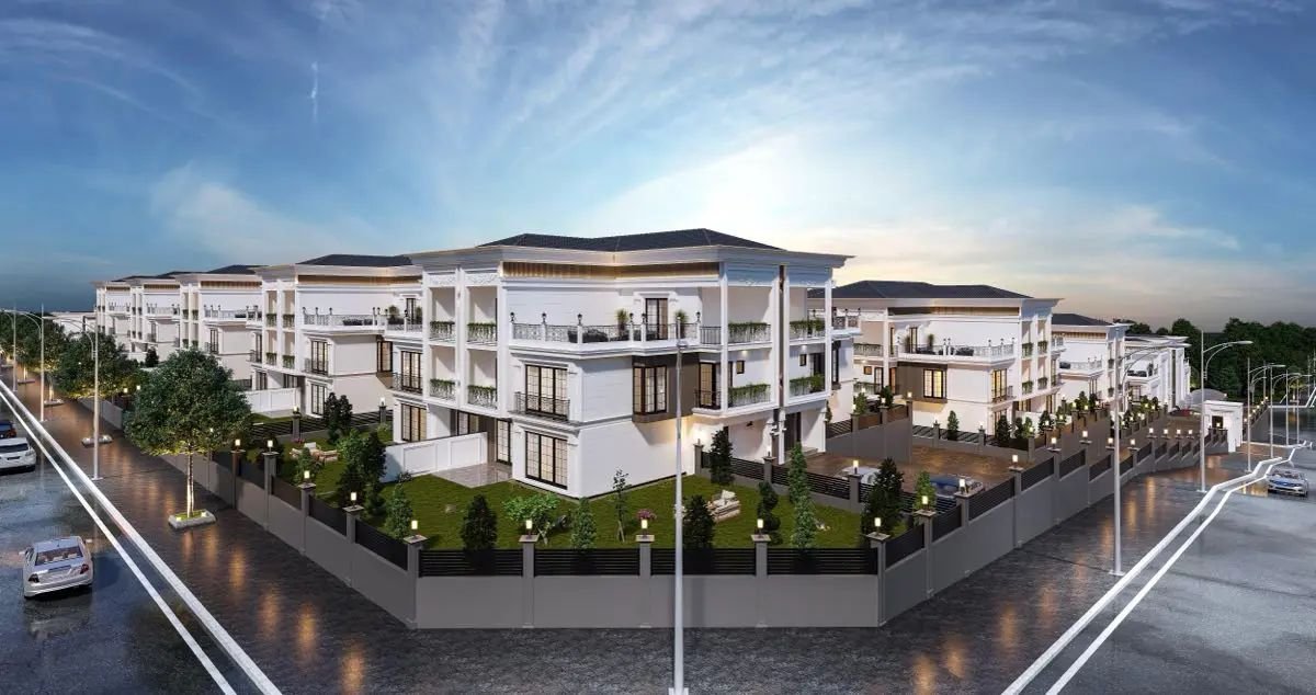 LÜKS VE KONFORUN YENİ ADRESİ YENİ ŞEHİR HASTANESİ YANI SATILIK AY YAPI KALİTESİYLE FOURLEKS VİLLA