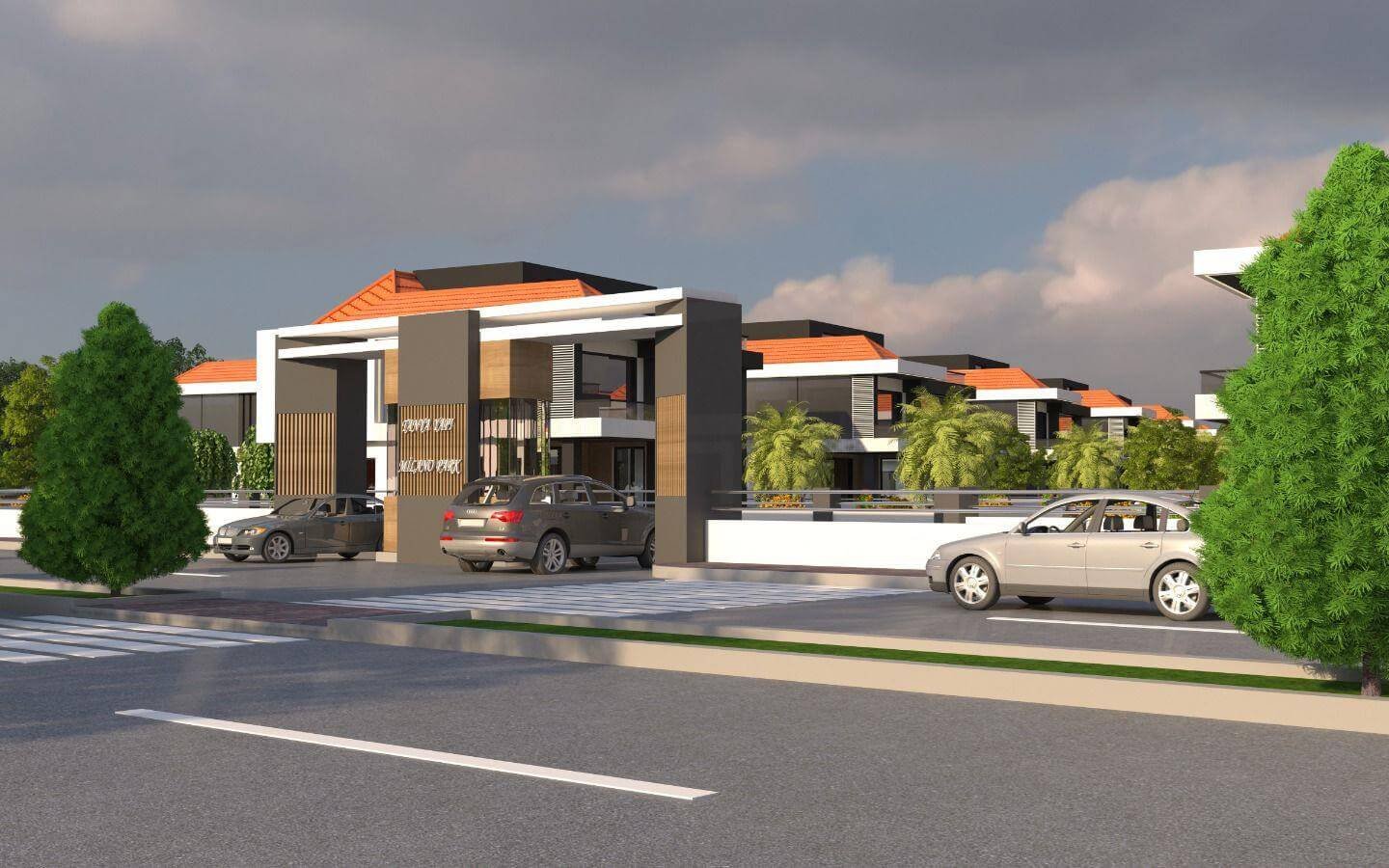 MİLANO PARK VİLLALARI TANYA YAPIDA 5+1 SATILIK TRİPLEX VİLLA