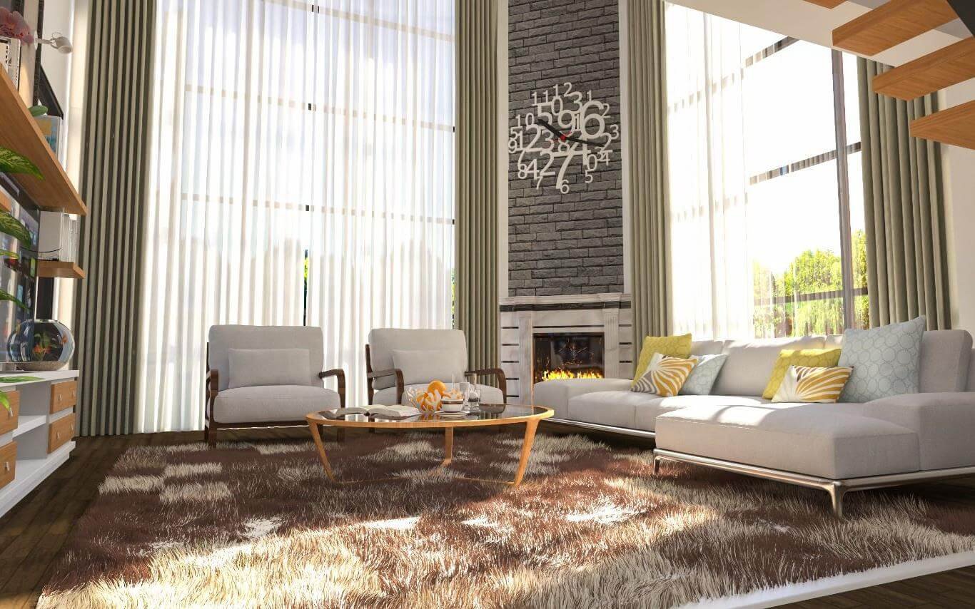 MİLANO PARK VİLLALARI TANYA YAPIDA 5+1 SATILIK TRİPLEX VİLLA