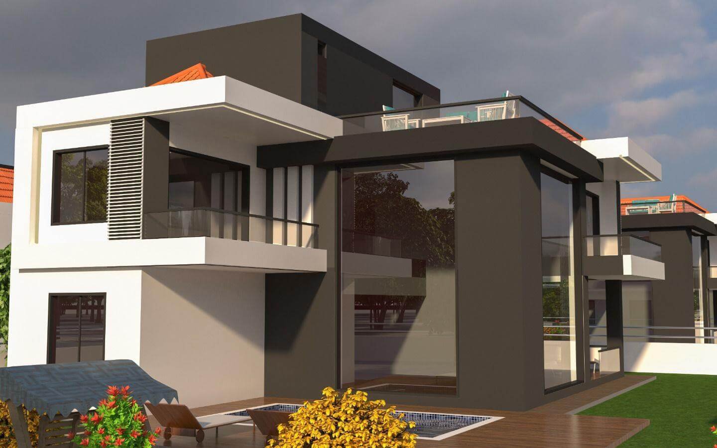 MİLANO PARK VİLLALARI TANYA YAPIDA 5+1 SATILIK TRİPLEX VİLLA