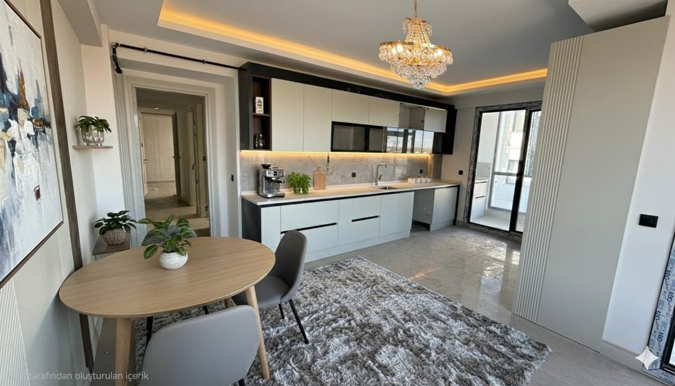 TEKNOKENT ARKASINDA HAVUZLU 3+1 SATILIK LÜKS DAİRE