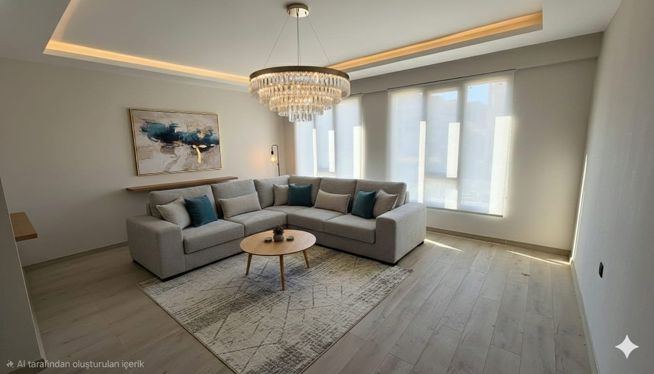 TEKNOKENT ARKASINDA HAVUZLU 3+1 SATILIK LÜKS DAİRE